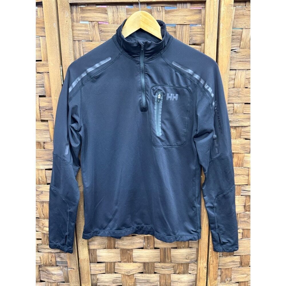 Helly Hansen Men’s Black Lightweight Half-Zip Pullover